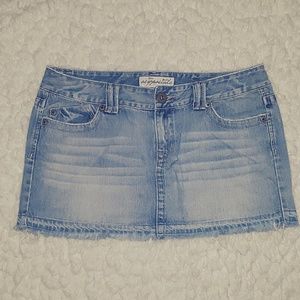 Aeropostale Denim Mini Skirt
